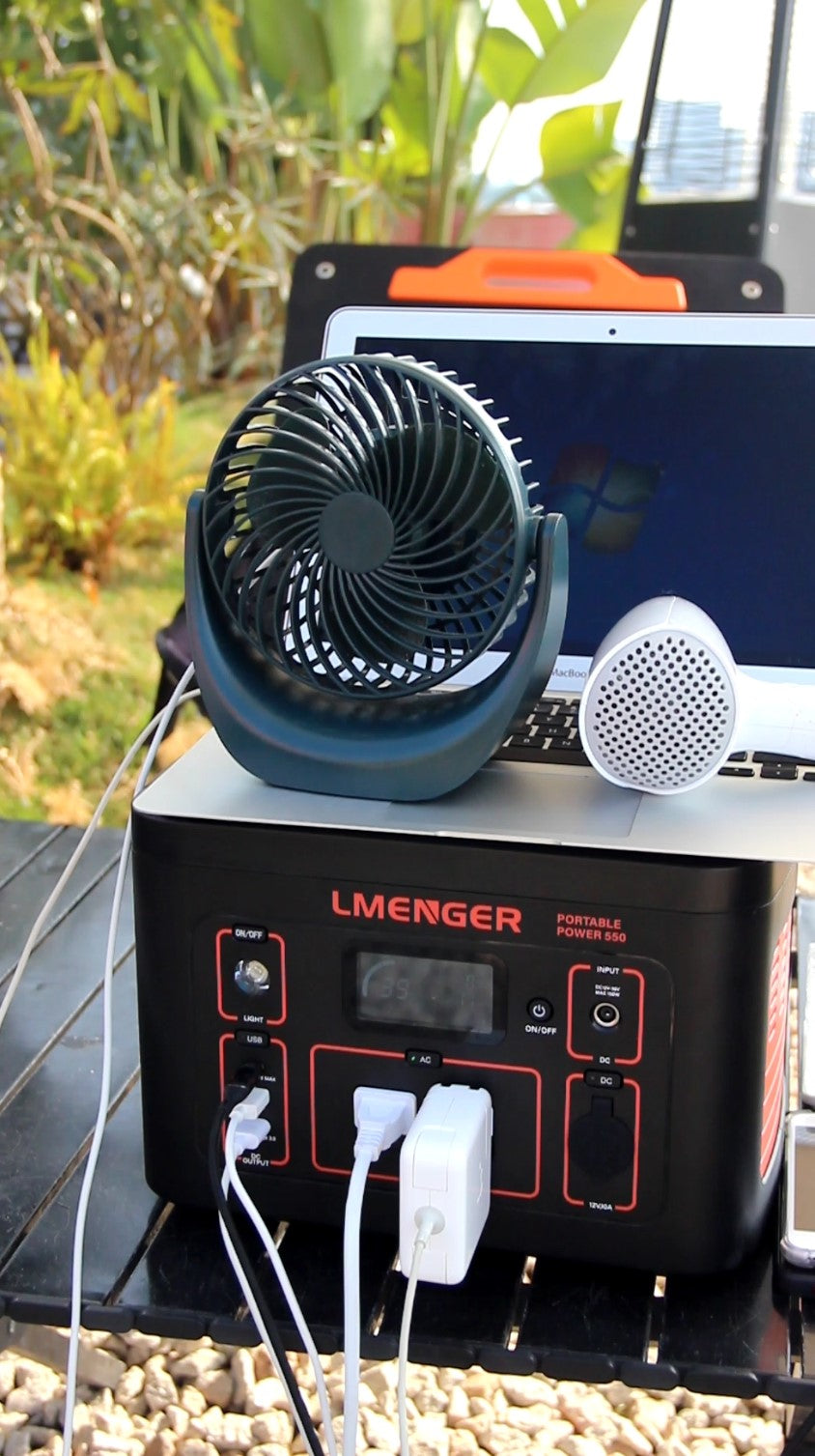 Stay Powered Up Anywhere with the LMENGER K5 Pro Portable Power Station