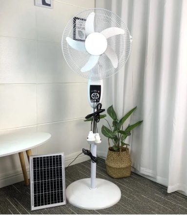 16" inch Remote Control AC DC Fan Rechargeable Floor Stand Fan